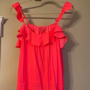 Pink Lilly Pulitzer flutter tank
